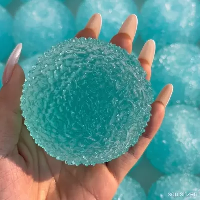 [NEW!] Gel-like Texture Vaseline Pink/ Blue/ Green Stress Ball Toy Fidget