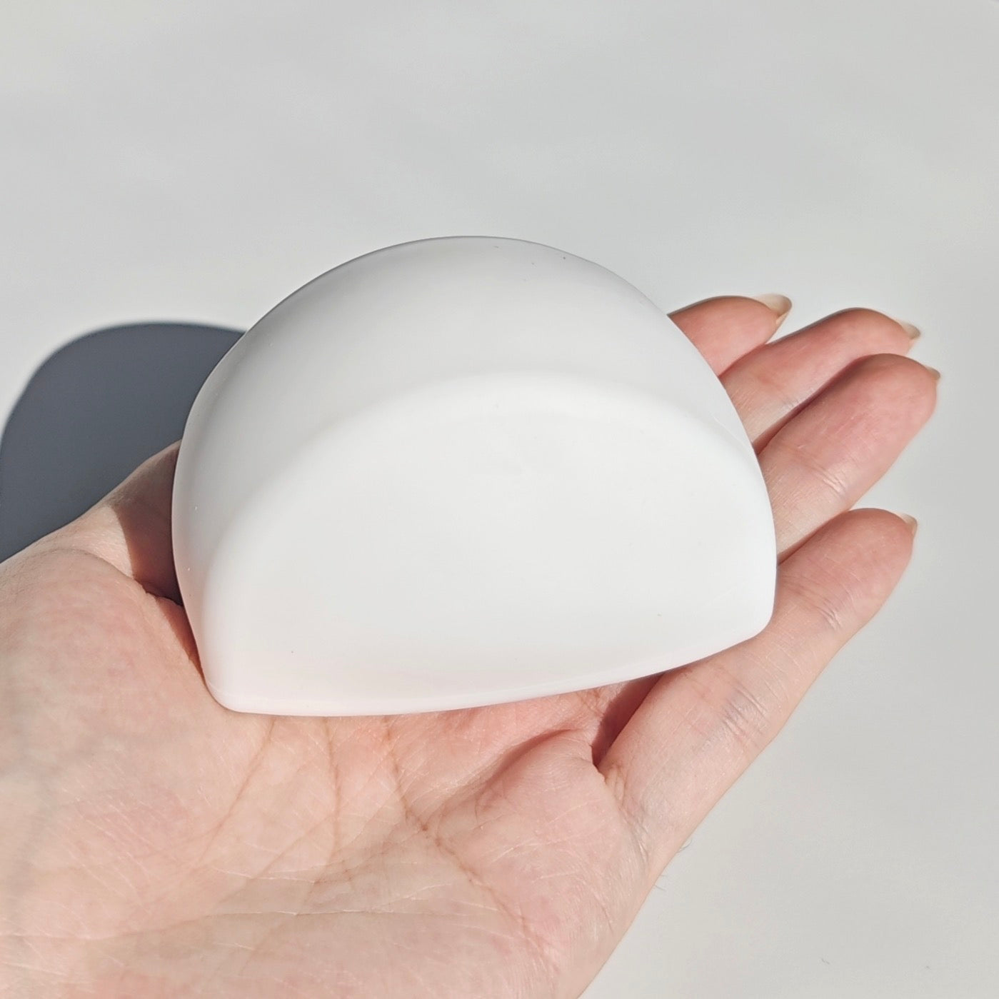Crispy Building Block White Steamed Bun Handmade Stress Ball - Charming Cheese