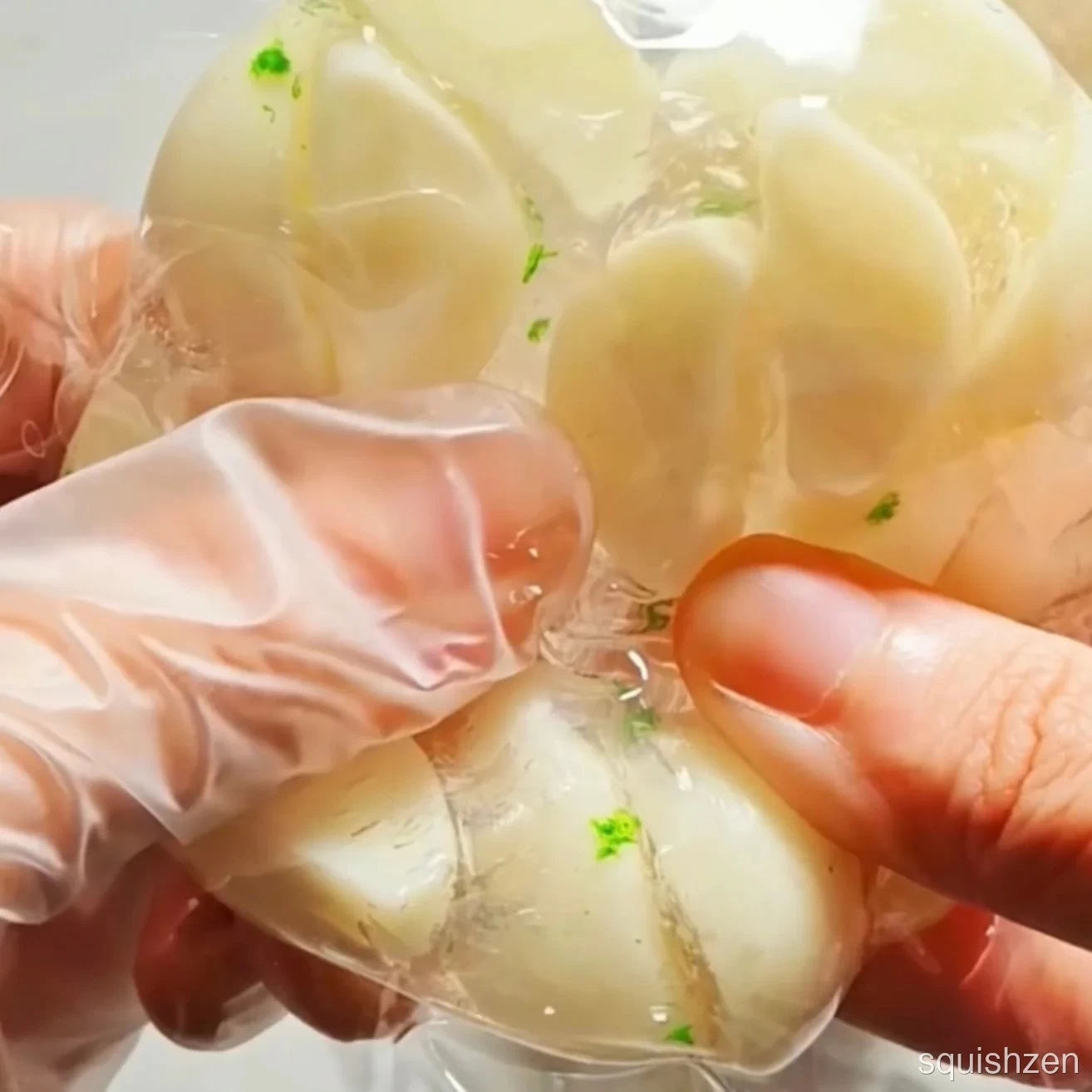 Jelly-like Texture Garlic Stress Ball Fidget Toy 🧄