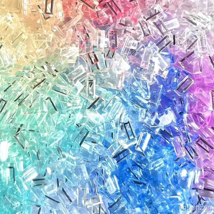Mini Transparent Colored Ice Stick Craft Handmade Stress Ball Materials (200g)