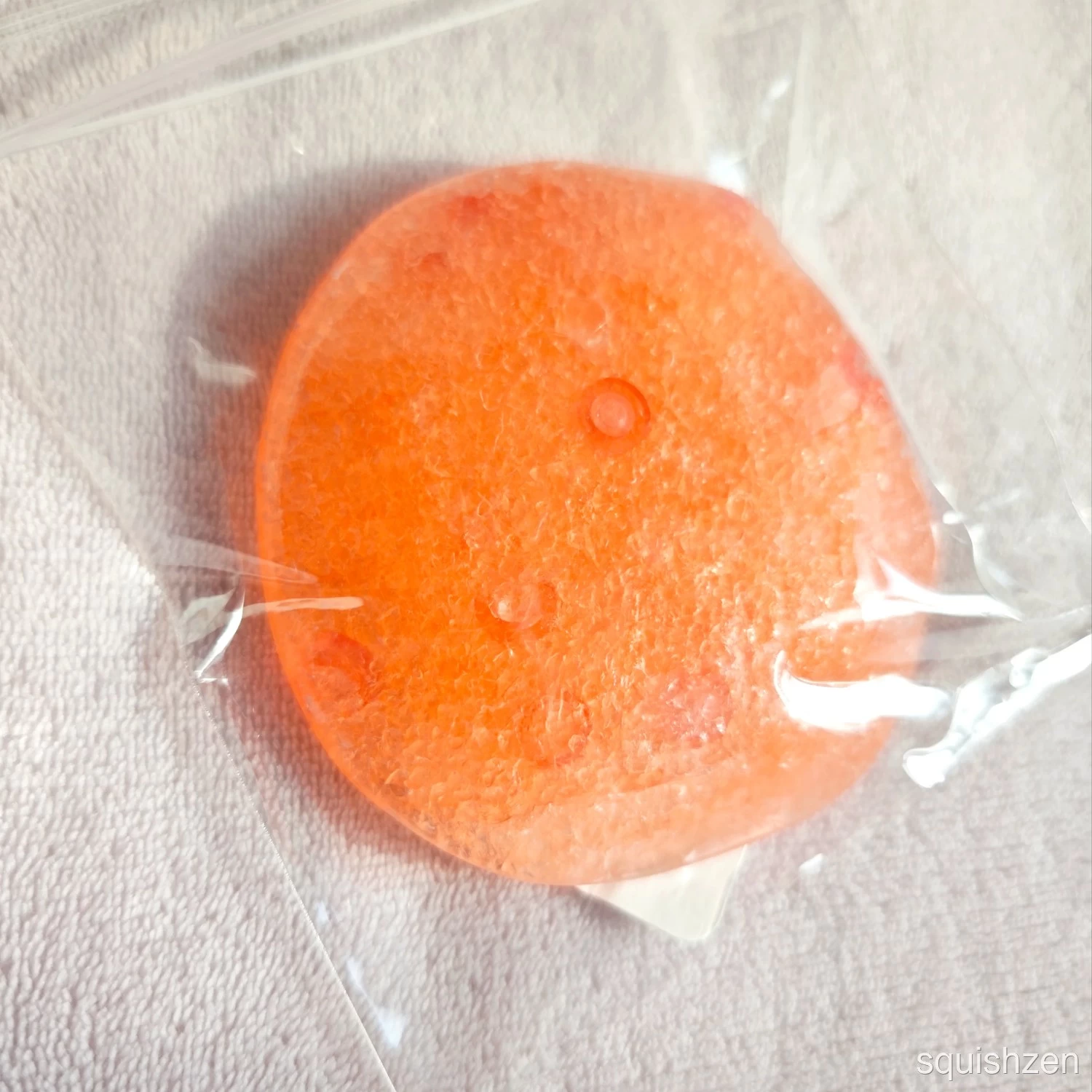 Peach & Sea Salt Thin-skin Vaseline Ice Slush Stress Ball Toy