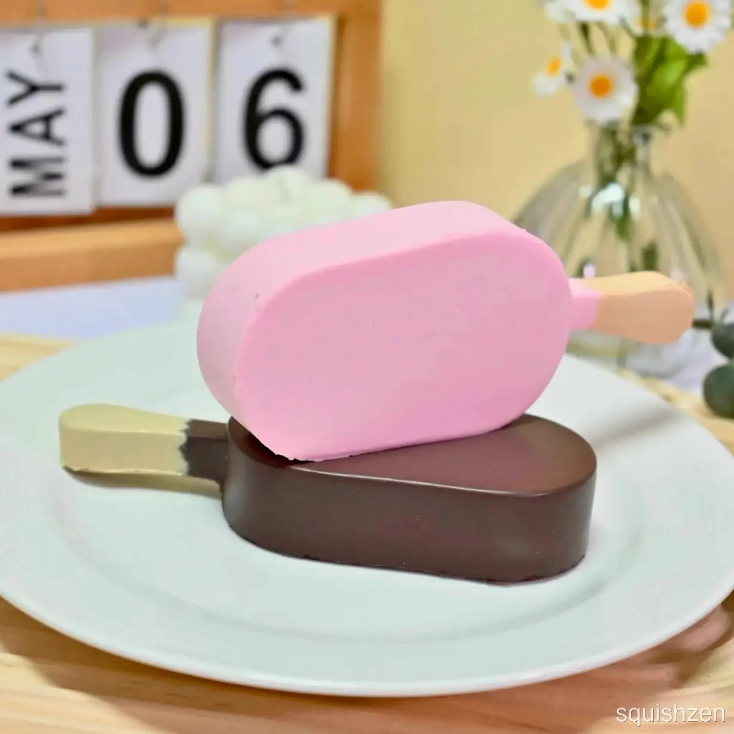 Multi-flavor Ice Cream Slow Rising Squishy Toy