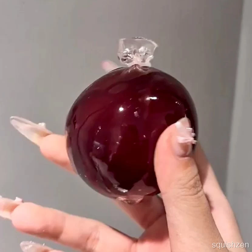 Wax Crispy Shell Mint Chocolate Stress Relief Handmade Ball