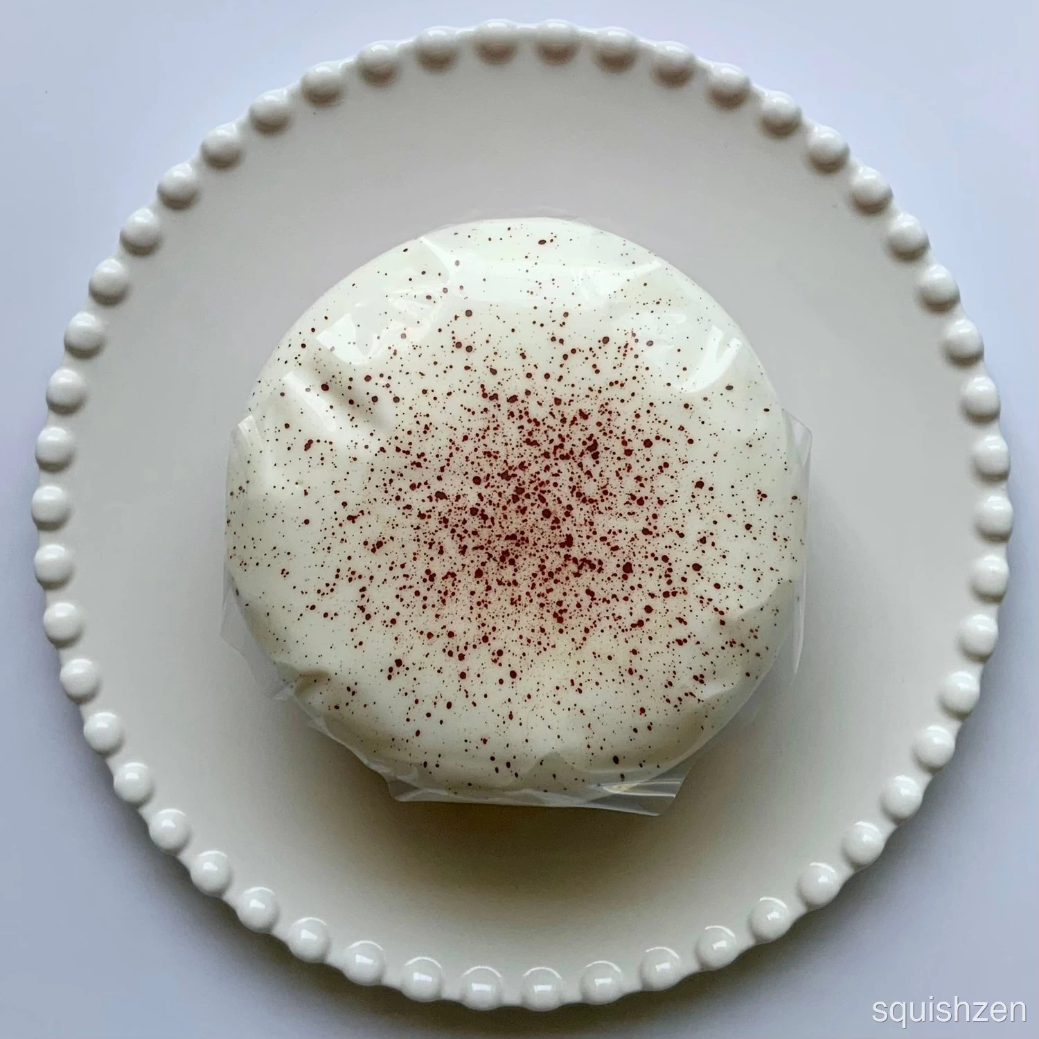 White Peach Cake Roll & Oreo Chocolate Cake Sticky Slow-rising Squishy Toy