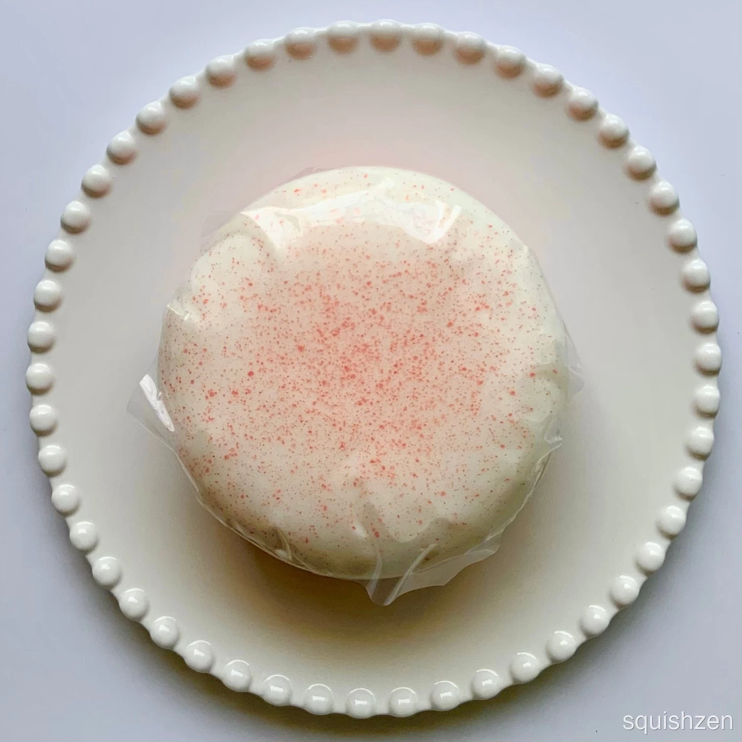 White Peach Cake Roll & Oreo Chocolate Cake Sticky Slow-rising Squishy Toy