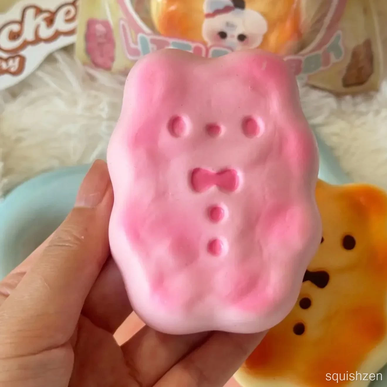 Super Soft Little Rabbit Biscuit Slowly-rising Squishy Toy