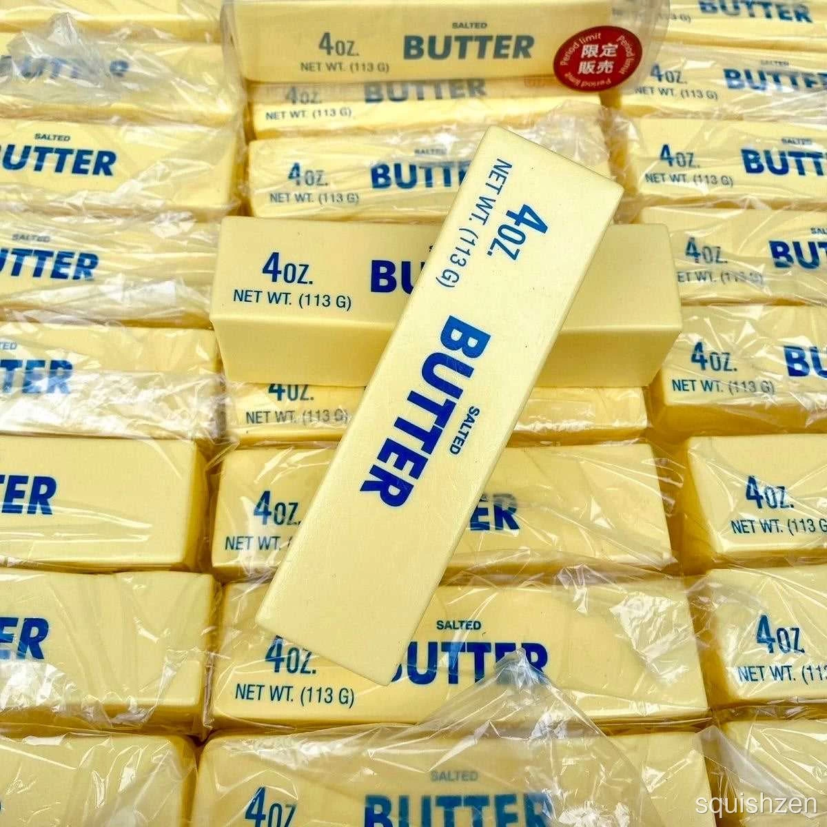 Super Soft Salted Butter Stick Slow-rising Squishy Toy 🧈