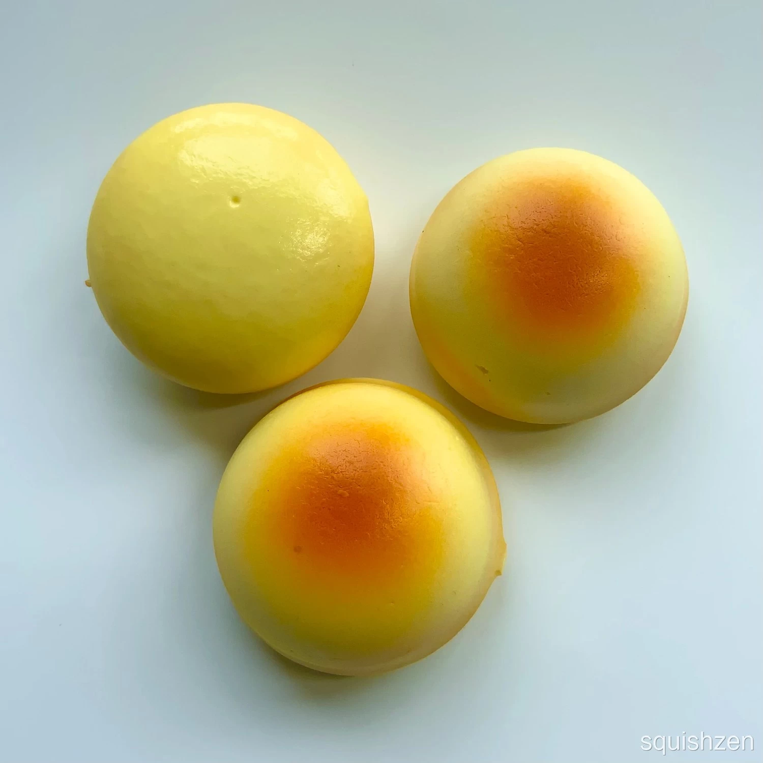Mini Round Cheese Bun Slow-rising Squishy Toy