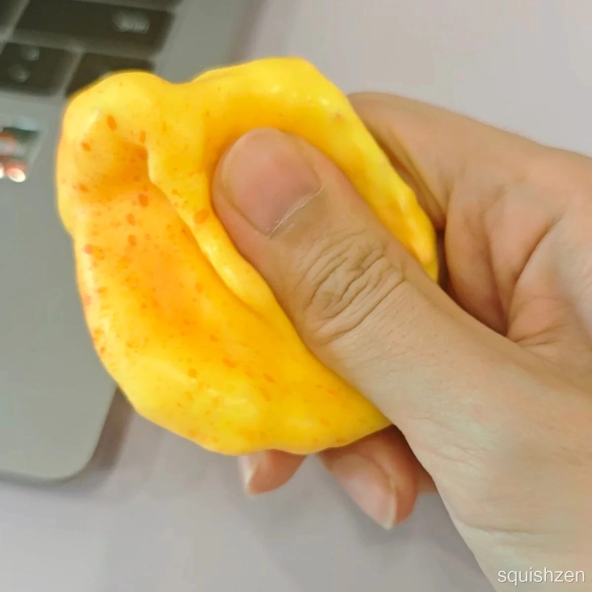 Crispy Glitter-filled Mini Potatoes Handmade Stress Ball Fidget Toy