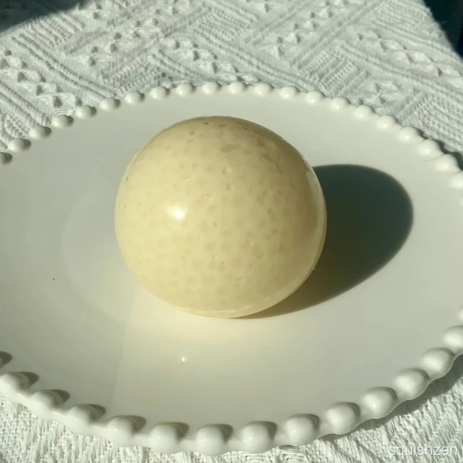 Soft Glutinous White Rice Porridge Stress Ball Toy