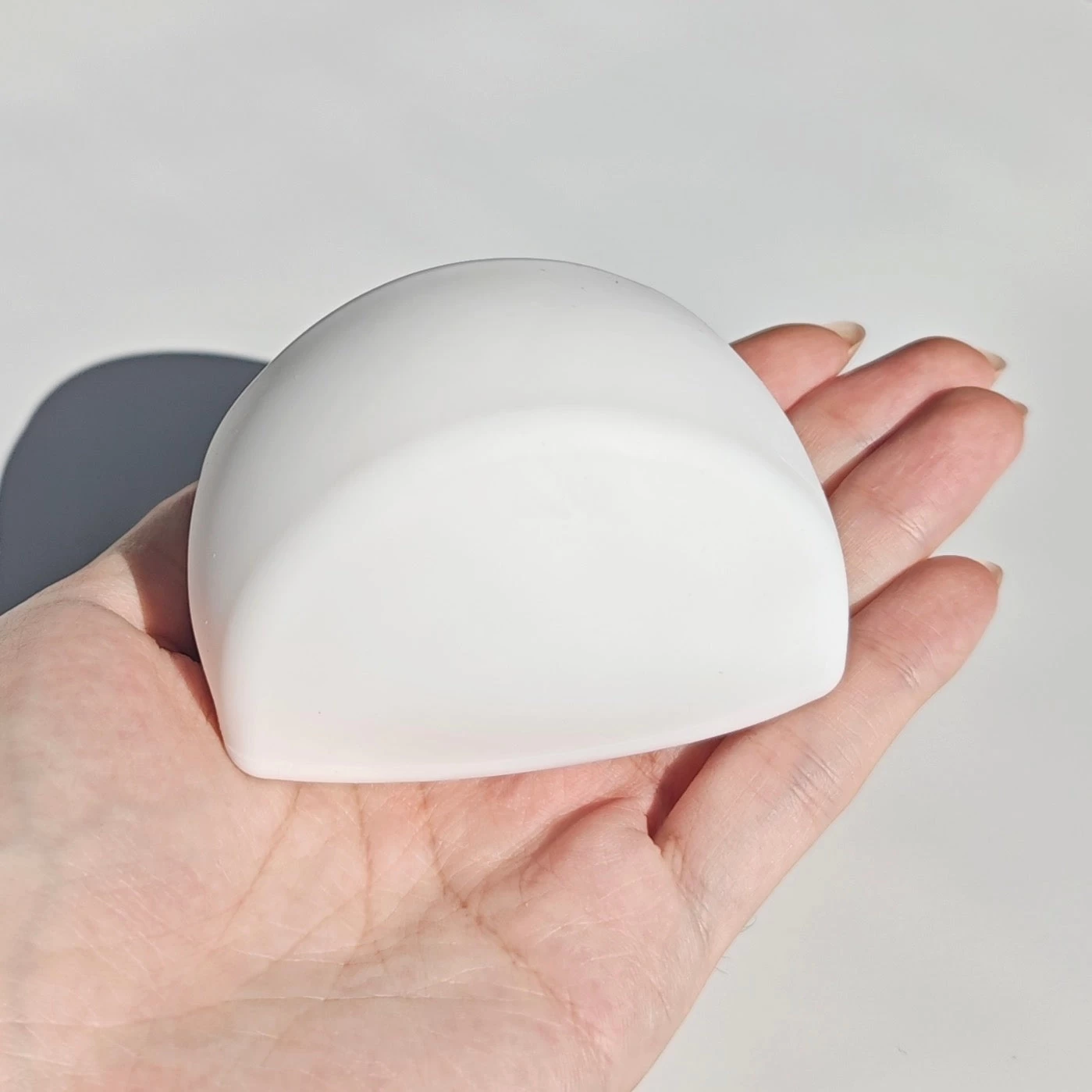 Crispy Building Block White Steamed Bun Handmade Stress Ball - Charming Cheese