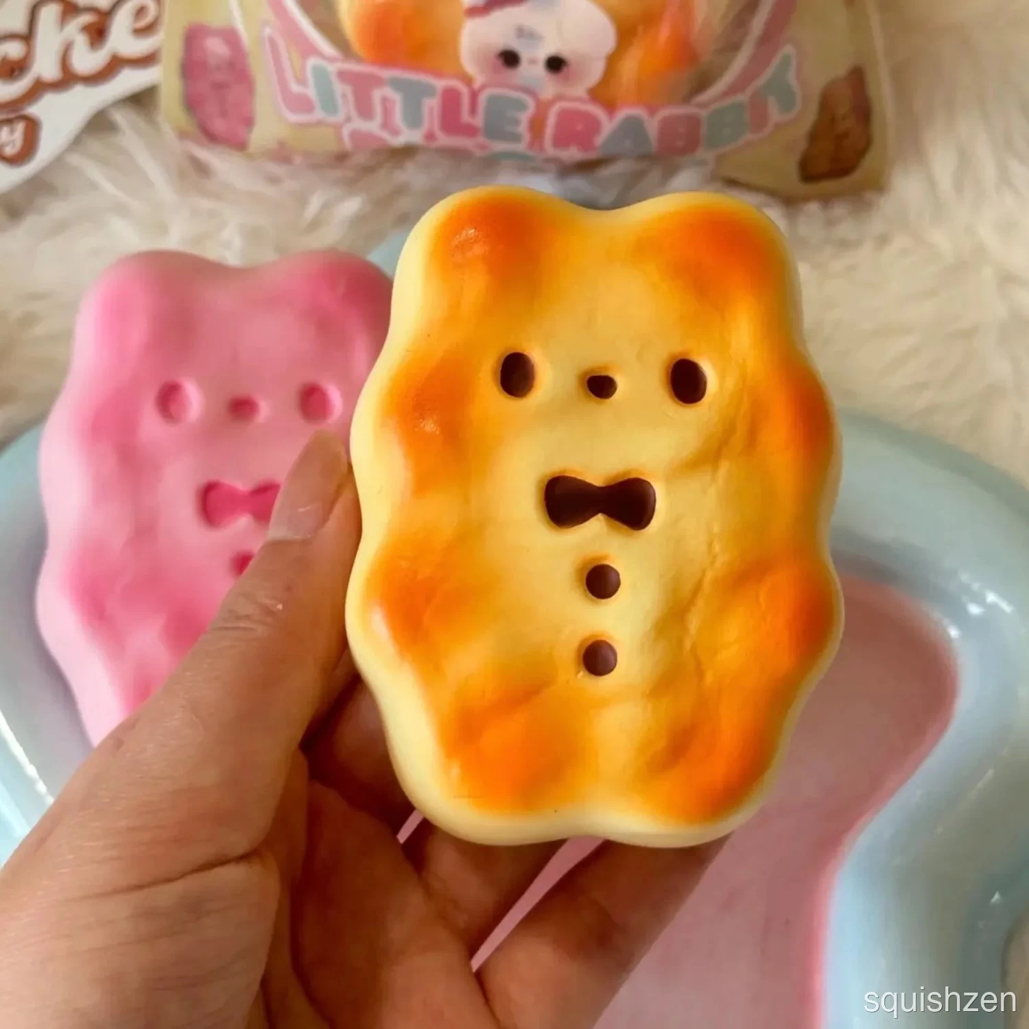Super Soft Little Rabbit Biscuit Slowly-rising Squishy Toy