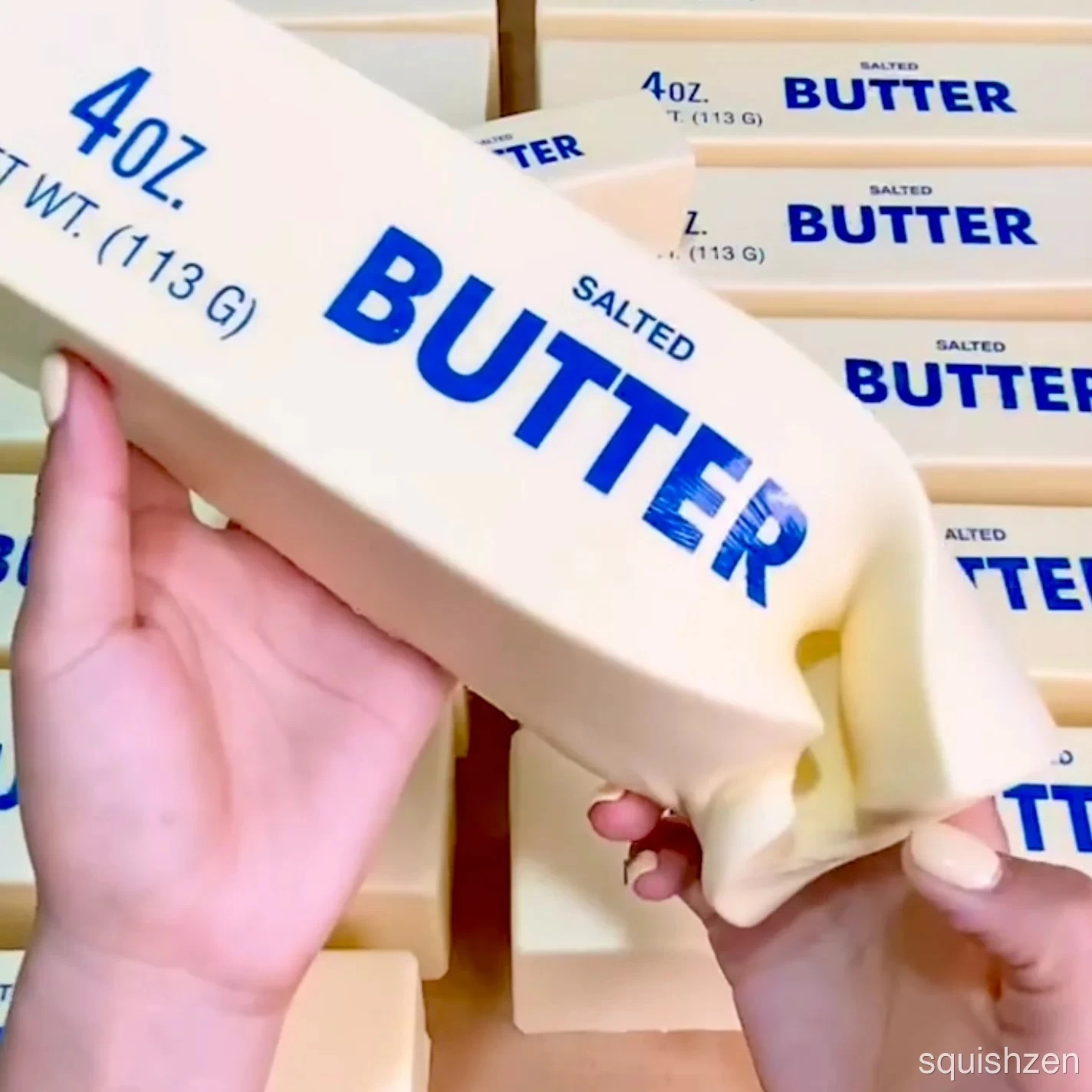 Super Soft Salted Butter Stick Slow-rising Squishy Toy 🧈