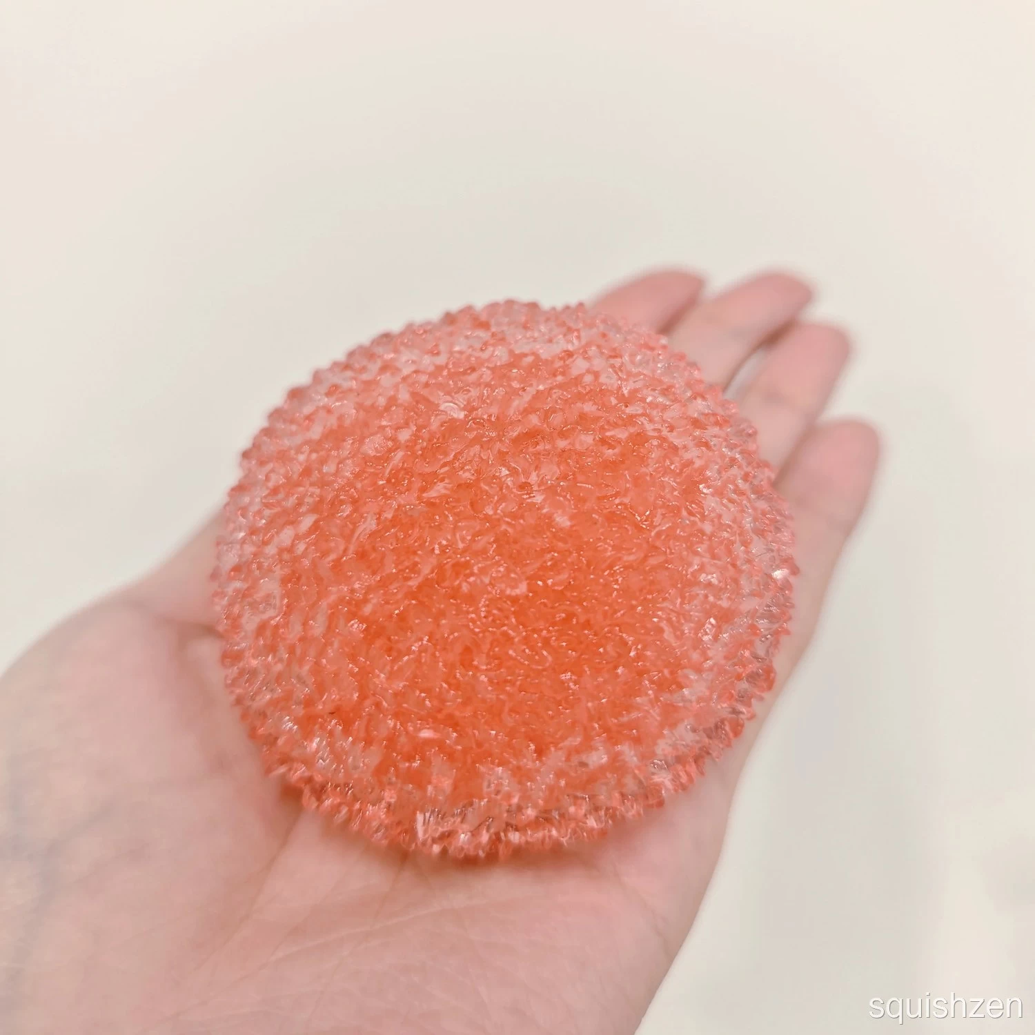 Icy Bayberry Red/ Blue/ Pink Slush Stress Ball Handmade Fidget Toy