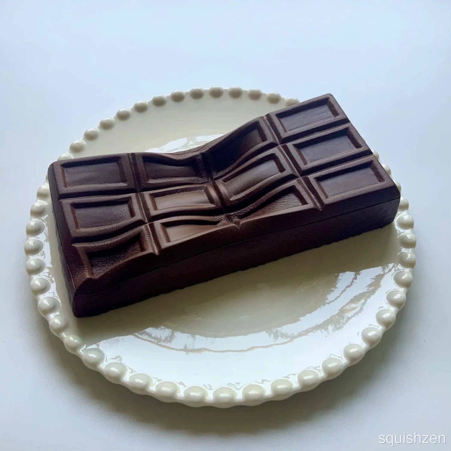 Chocolate bar slow rising squishy toy