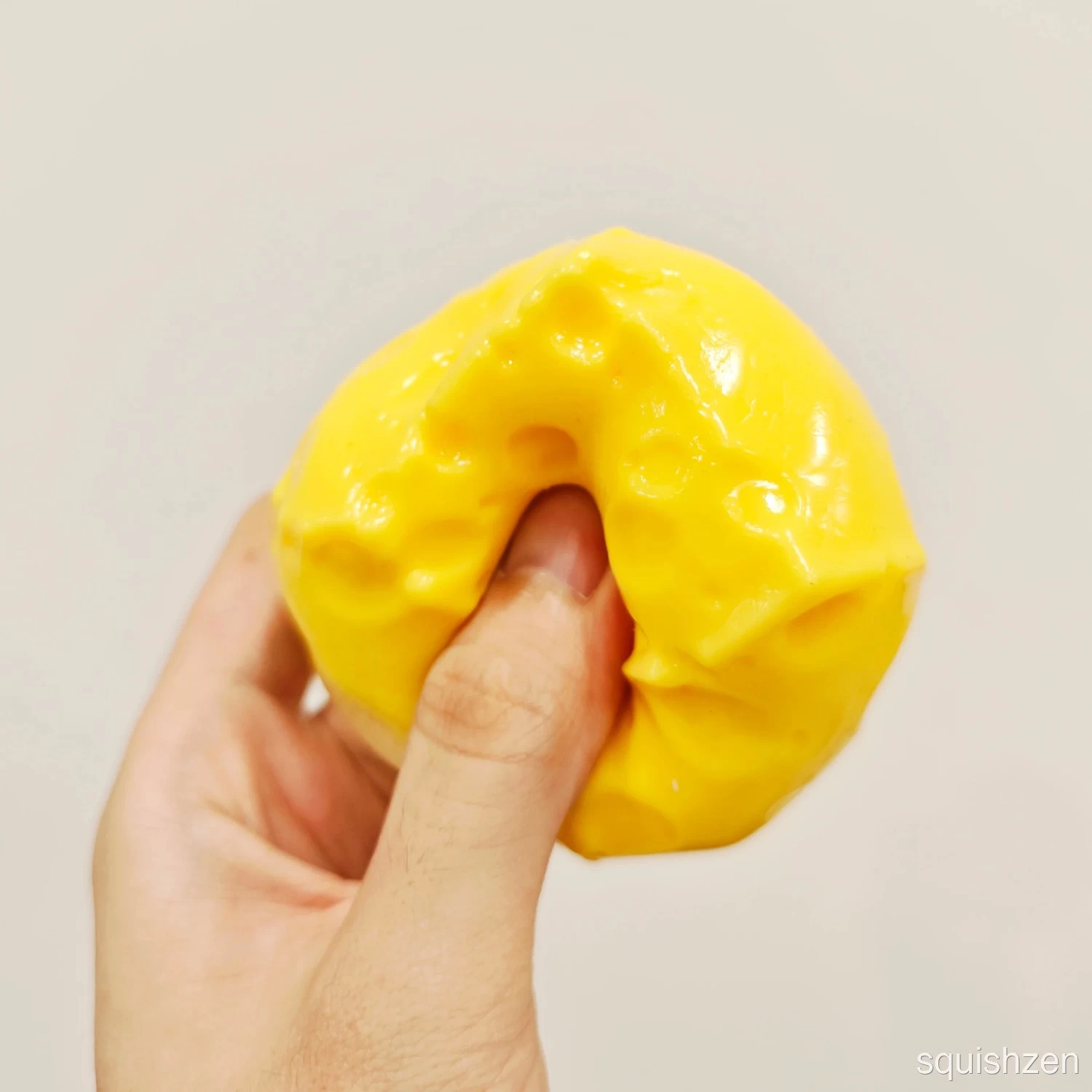 Crunchy Small Cheese Cube Building Blocks Filling Stress Ball Fidget Toy