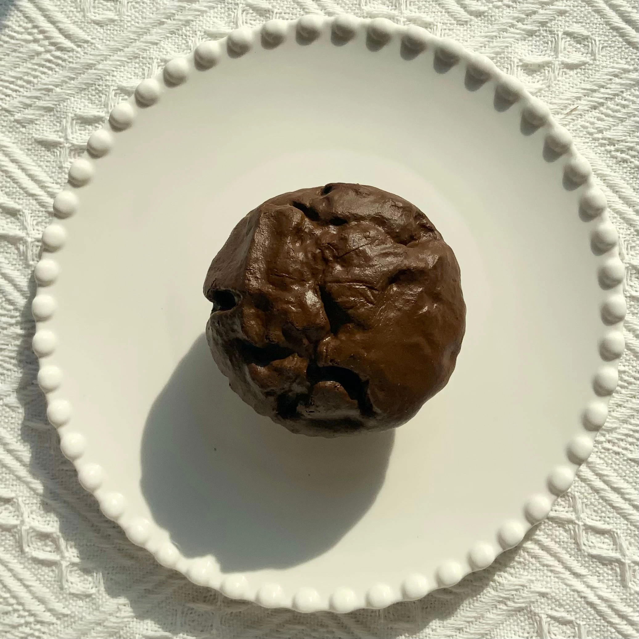 Chocolate muffin slow rising squishy toy - Charming Cheese